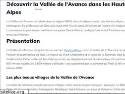 Sites similar to valleedelavance.com
