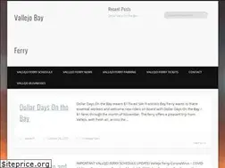 Sites similar to vallejobayferry.com