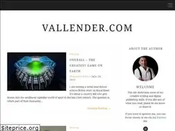 Sites similar to vallender.com