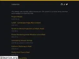 Sites similar to vallentin.dev