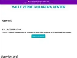 Sites similar to valleverdechildrenscenter.org