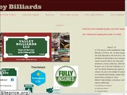 Sites similar to valley-billiards.com
