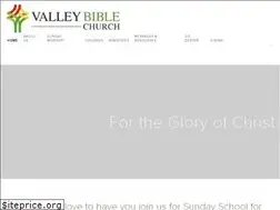 Sites similar to valleybiblechurch.org
