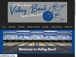 Sites similar to valleybowlspokane.com