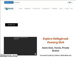 Sites similar to valleybrookcc.net