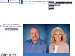 Sites similar to valleychristianschool.org