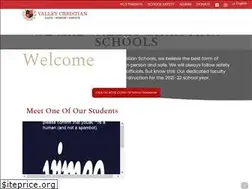 Sites similar to valleychristianschools.org