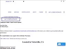 Sites similar to valleycollisioncenter.net