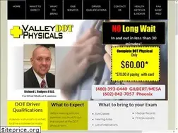Sites similar to valleydotphysicals.com