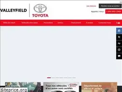 Sites similar to valleyfieldtoyota.com