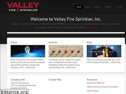 Sites similar to valleyfiresprinkler.com