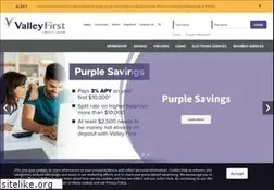 Sites similar to valleyfirstcu.org