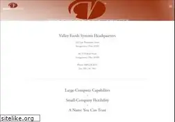 Sites similar to valleyfoods.com