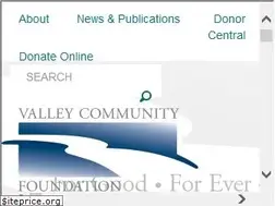Sites similar to valleyfoundation.org