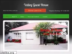Sites similar to valleyguesthousepretoria.co.za