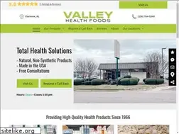 Sites similar to valleyhealthfoodsweb.com