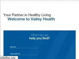 Sites similar to valleyhealthlink.com