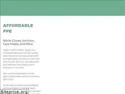 Sites similar to valleyhealthsafetysupply.com