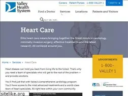 Sites similar to valleyheartandvascular.com