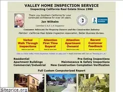 Sites similar to valleyhomeinspection.com