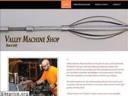 Sites similar to valleymachineshop.com