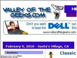 Sites similar to valleyofthegeeks.com