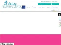 Sites similar to valleypediatricdental.com