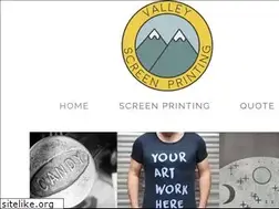 Sites similar to valleyscreenprinting.co.nz