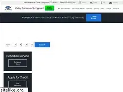 Sites similar to valleysubaru.com