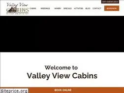 Sites similar to valleyviewcabins.com