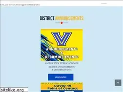 Sites similar to valleyviewschools.net