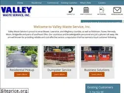 Sites similar to valleywasteservice.com