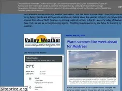 Sites similar to valleyweather.blogspot.com