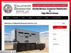 Sites similar to valleywidegeneratorservice.com