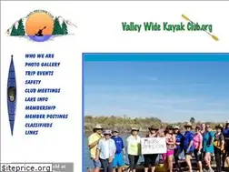 Sites similar to valleywidekayakclub.org