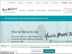 Sites similar to valleywisehealth.org