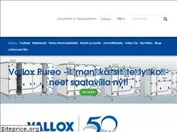 Sites similar to vallox.com