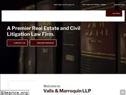 Sites similar to vallsandmarroquinllp.com