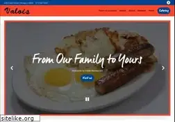 Sites similar to valoisrestaurant.com