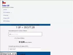 Sites similar to valor-uf.cl