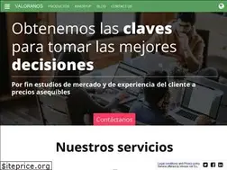 Sites similar to valoranos.com