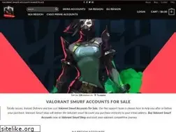 Sites similar to valorantsmurfshop.com