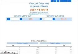 Sites similar to valordeldolar.cl