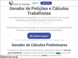 Sites similar to valordotrabalho.com.br