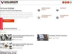 Sites similar to valorem.com.tr
