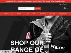 Sites similar to valorfightwear.com
