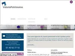Sites similar to valorispatrimoine.fr