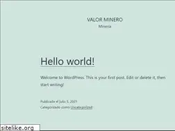 Sites similar to valorminero.cl