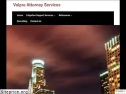 Sites similar to valproattorneyservices.com