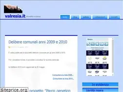 Sites similar to valresia.it